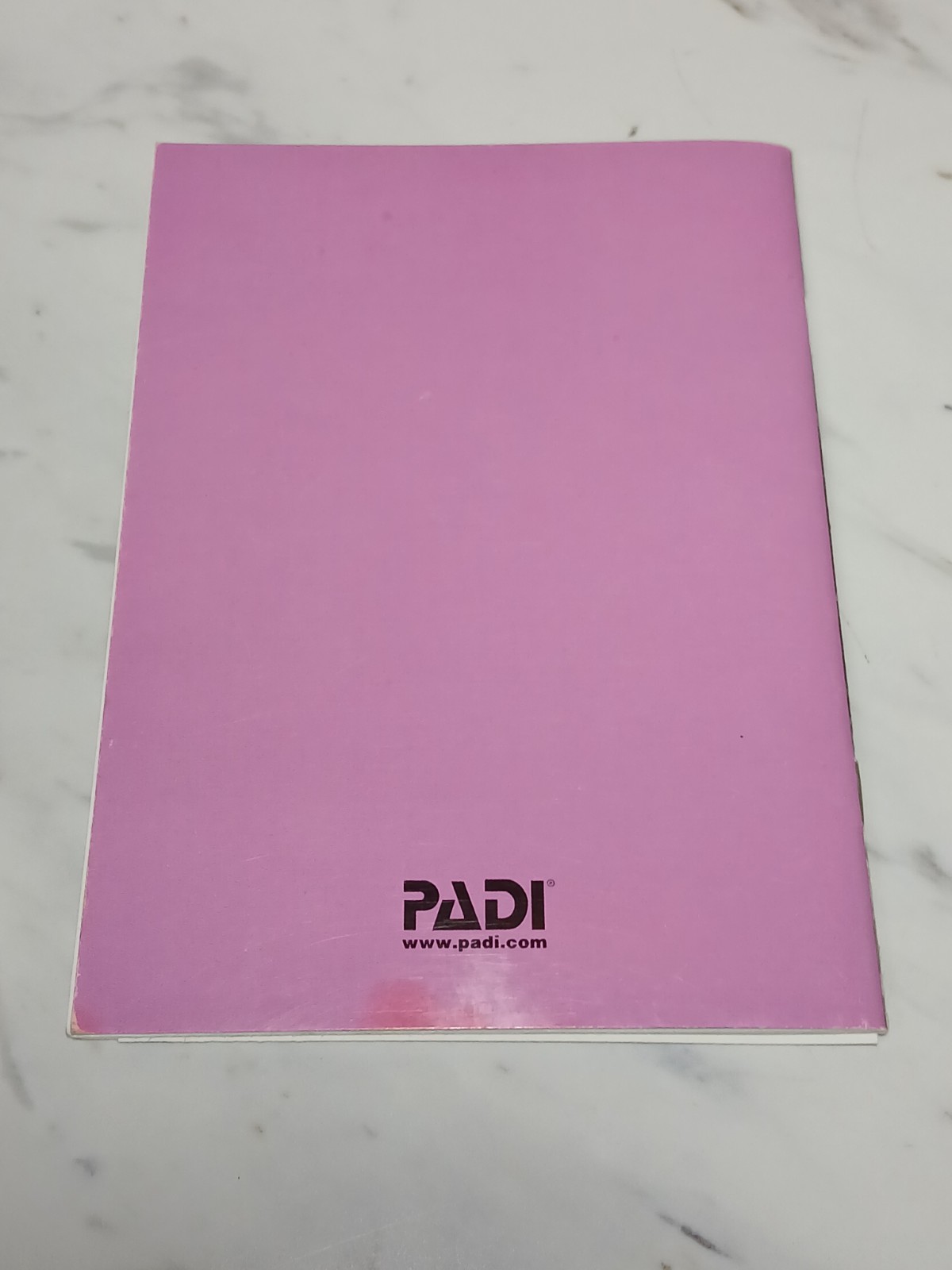 PADI Vintage Plastic Recreational Dive Planner Table Scuba Diving