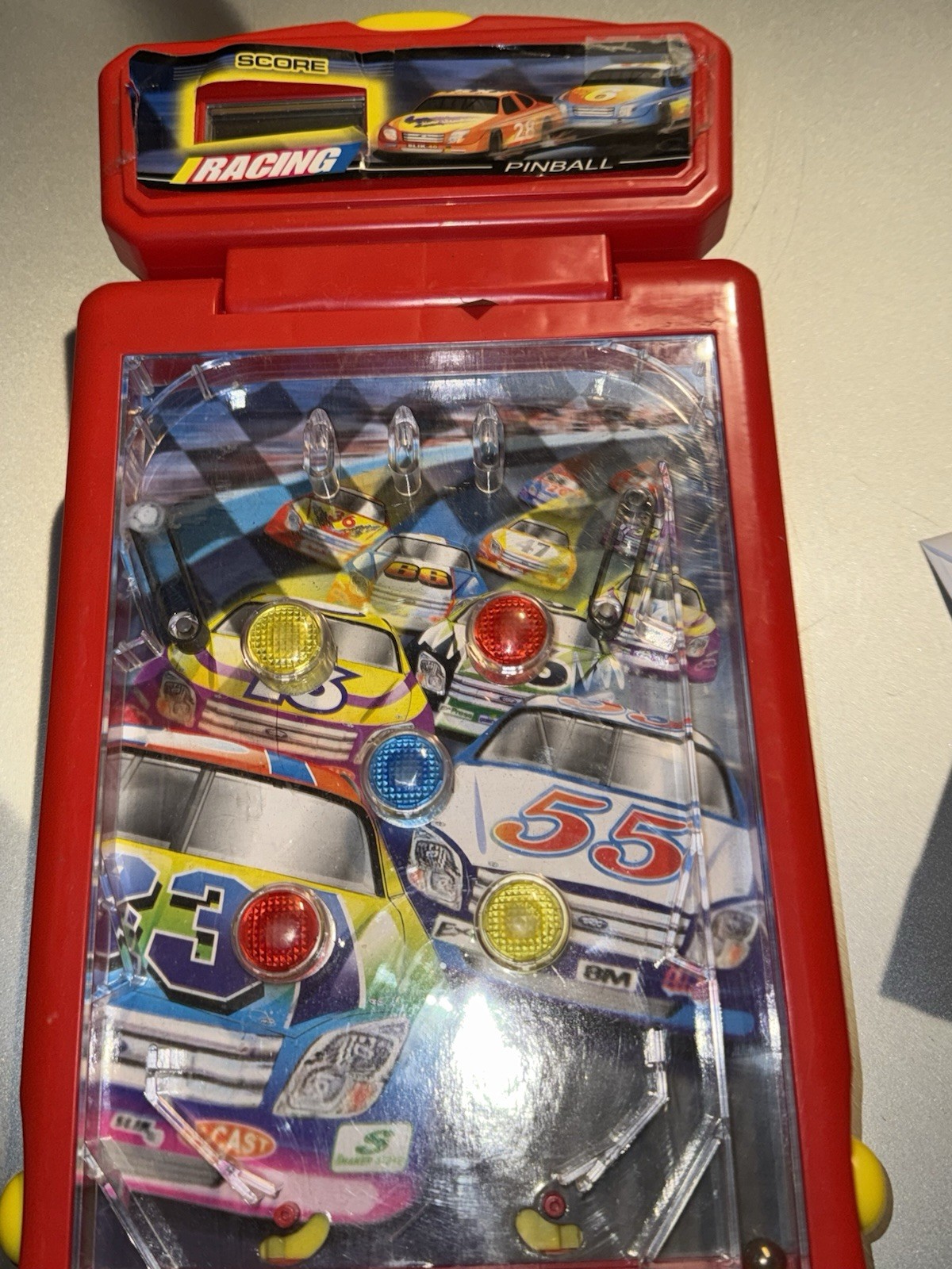Vintage Pinball Electronic Racing Tabletop Arcade