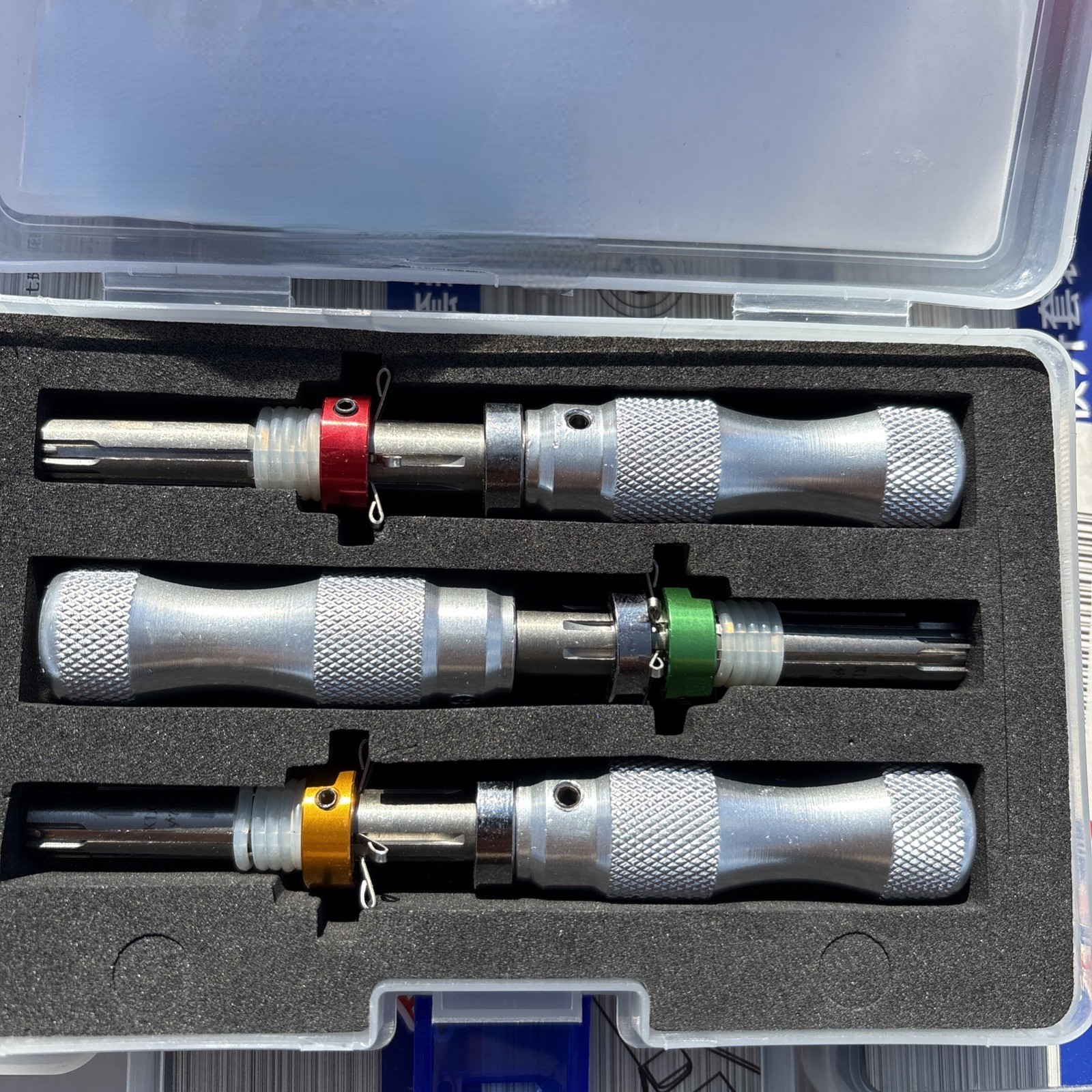 7 Pin Tubular Lock Tool Set For Padlock Hook Extractor Replacement Tool