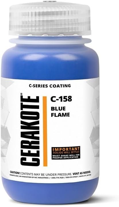Cerakote C-Series Air Cure Ceramic Coating C-158P Blue Flame (16oz)