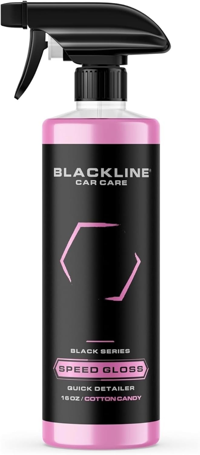 Blackline Car Care - Speed Gloss Quick Detailer & Shine Spray 16 Fl Oz Fast NEW