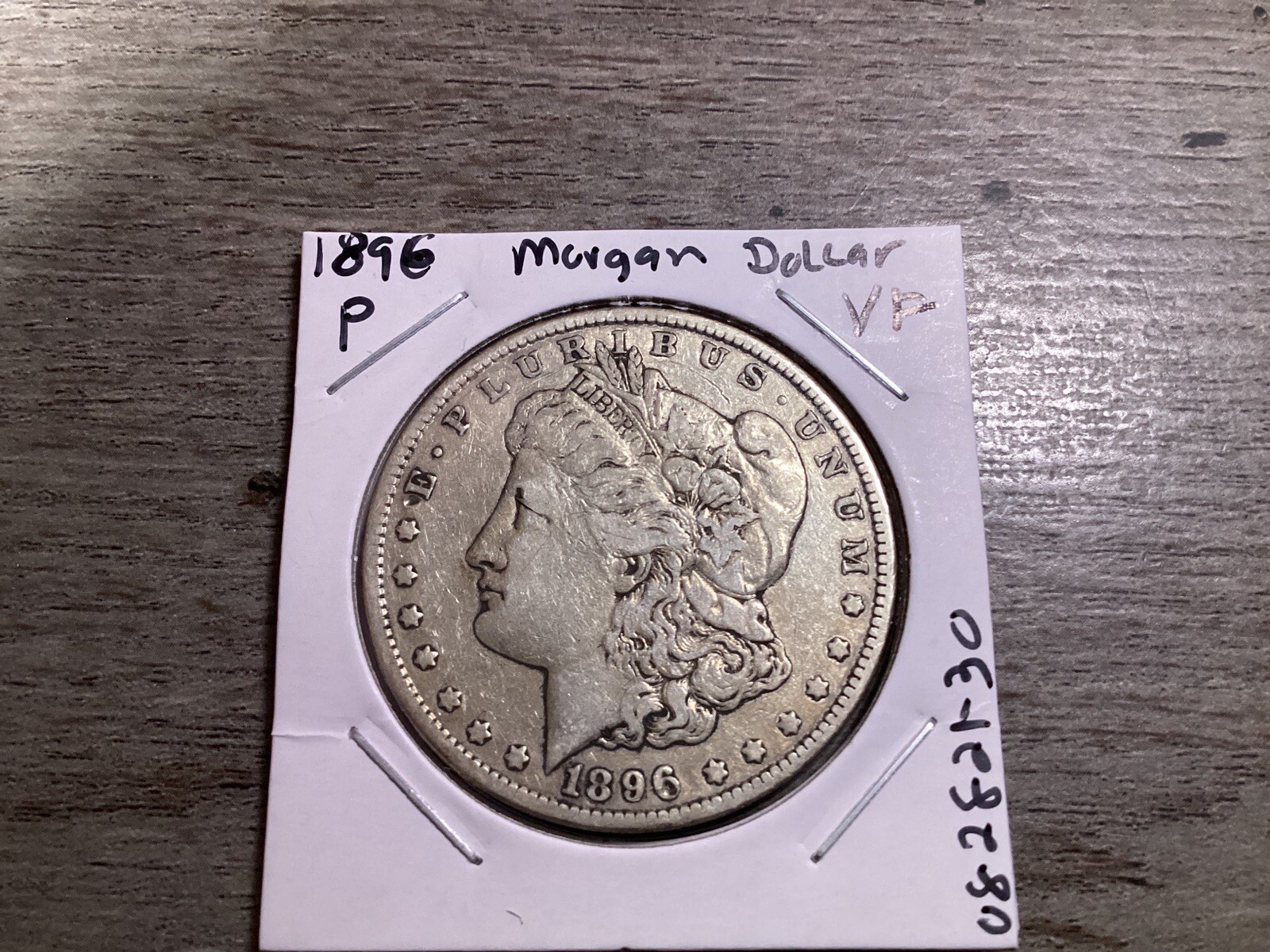 1896 Morgan 90% Silver Dollar in Very Fine Condition 082821 30au
