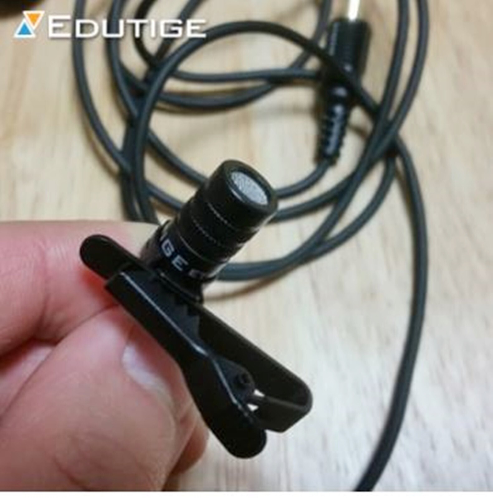 EDUTIGE High Sensitivity Lavalier Microphone ETM-006 Digital Voice Recorders