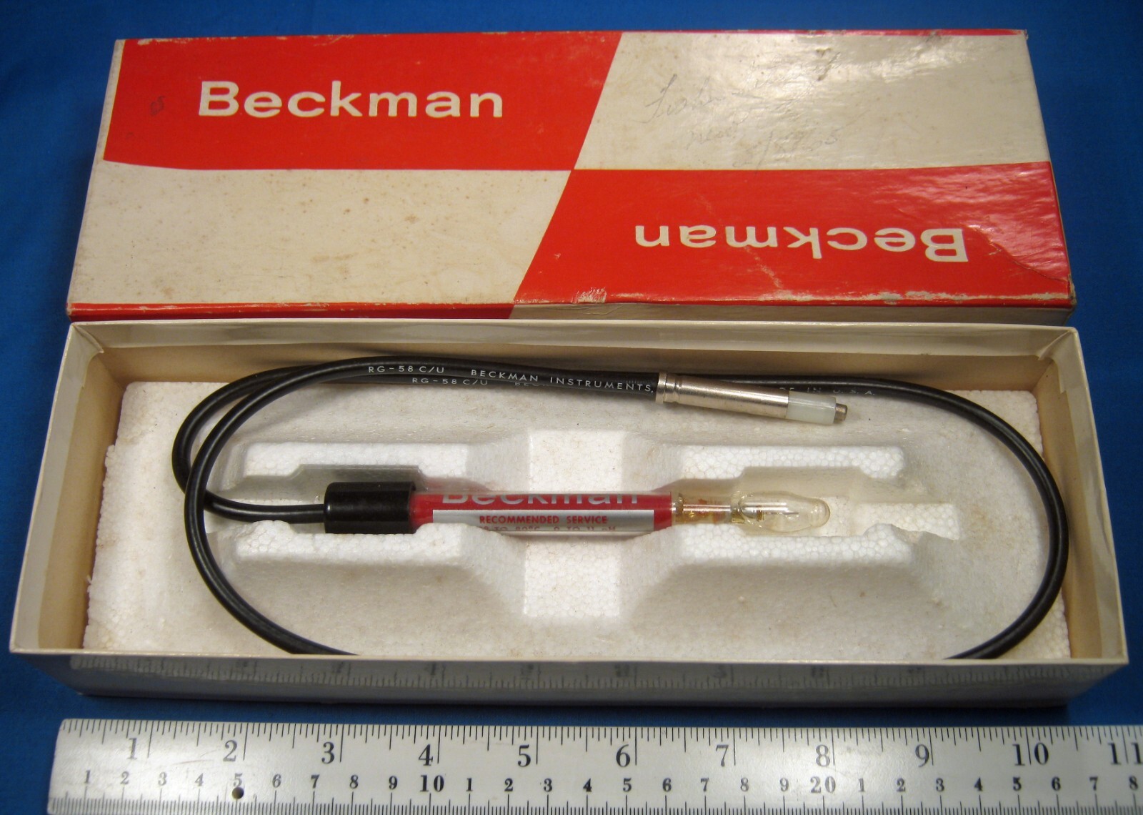 VINTAGE BECKMAN ELECTRODE #41263 FREE SHIPPING