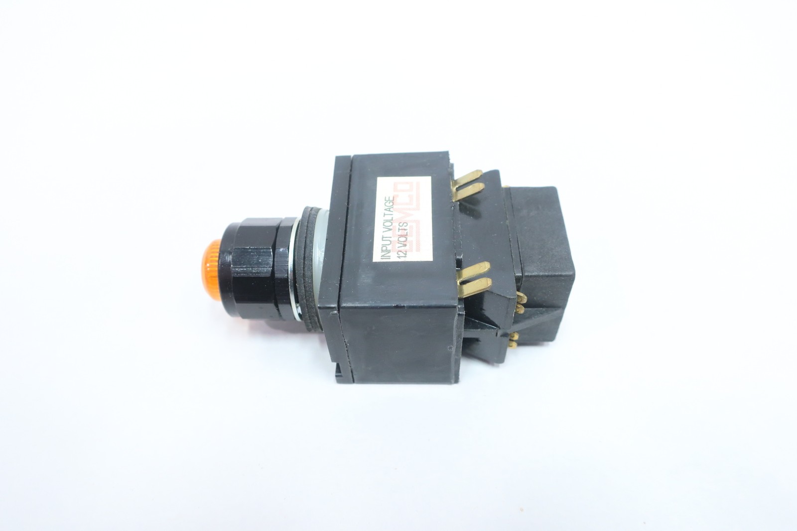 Gemco B404L25123EPP1 Illuminated Amber Pushbutton Selector Switch
