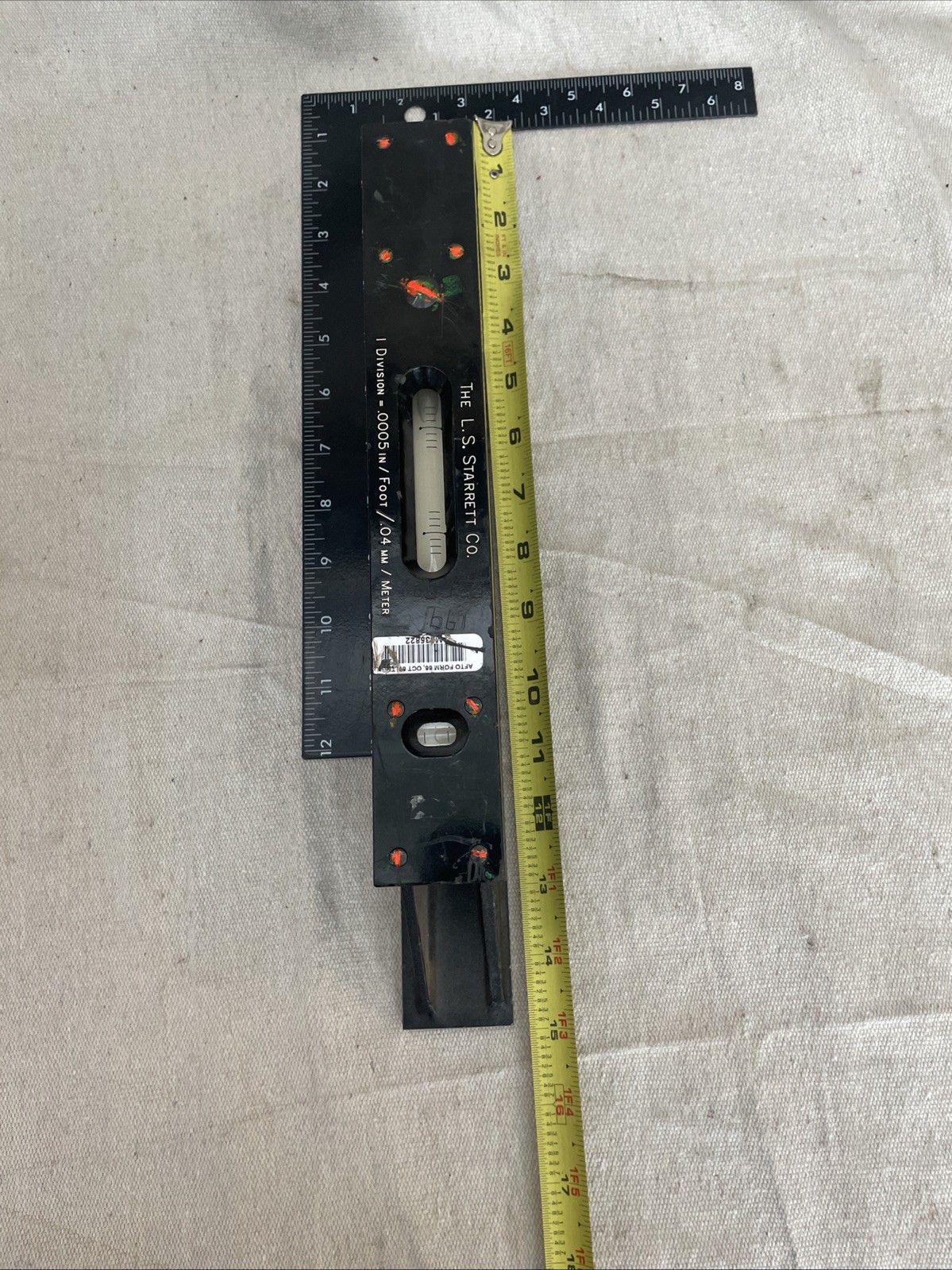 Starrett Master Precision Level 15” No.199