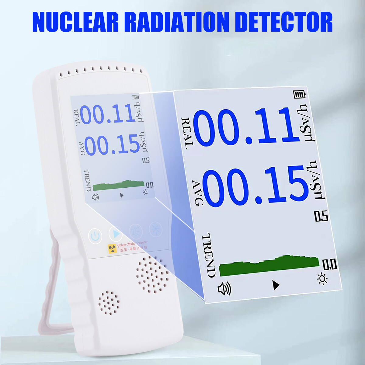Digital LCD Geiger Counter Nuclear Radiation Detector β γ X-Ray Test Meter Tool!