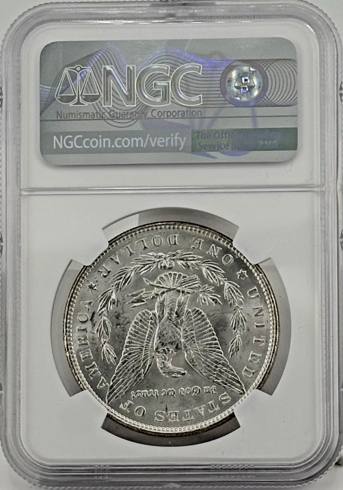 1883 Morgan Silver Dollar MS61 NGC