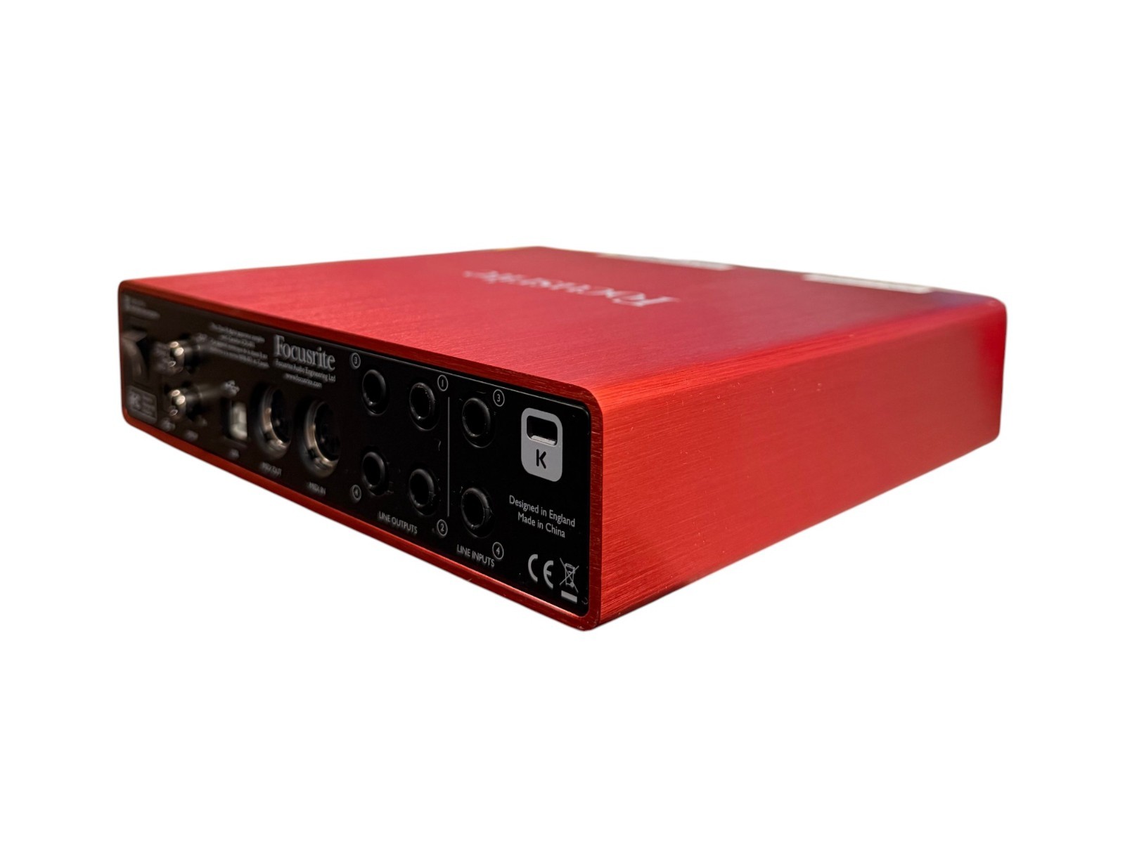 Focusrite Scarlett 6i6 2nd Gen Audio Interface Studio Recording UNTESTED