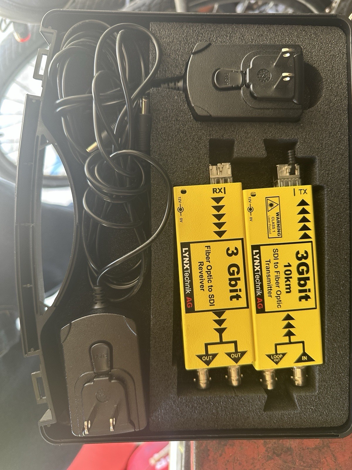Lynx Technik AG ORX 1802-2LC Fiber/SDI Converter Kit TX/RX 10km yellobrik
