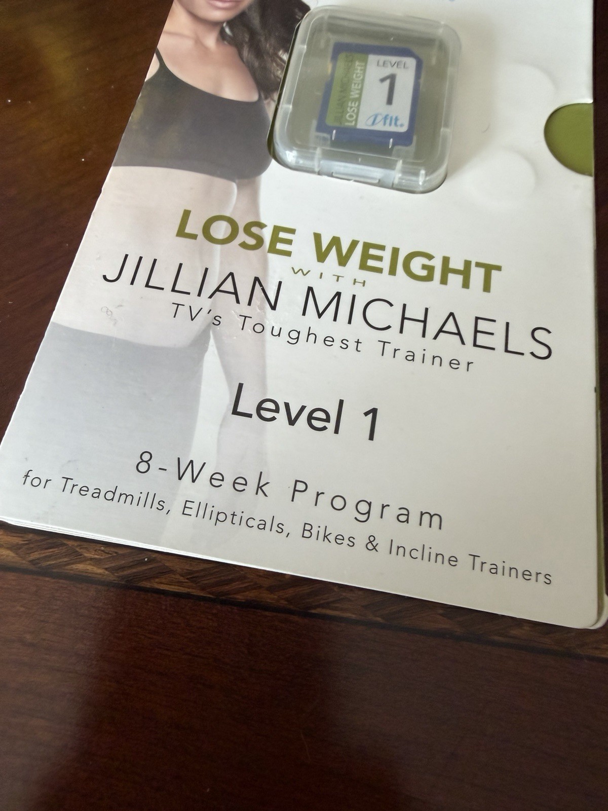 iFit Get Fit With Jillian Michaels Level 1 SD Card 8- Week Program