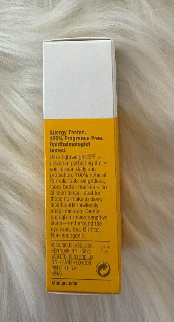 Clinique Pep Start Daily UV Protector SPF 50 1 oz 30 ml
