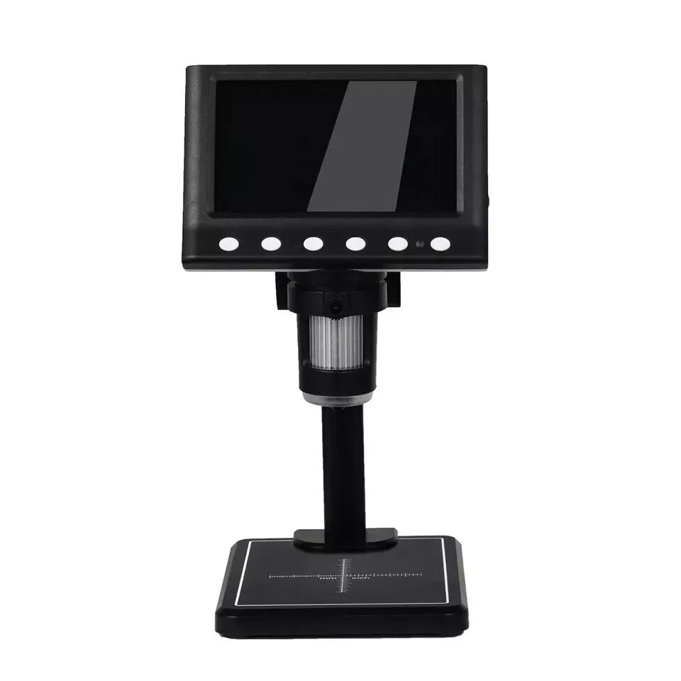 4.3'' Digital Microscope 1600X USB microscope 1080p Soldering (T)