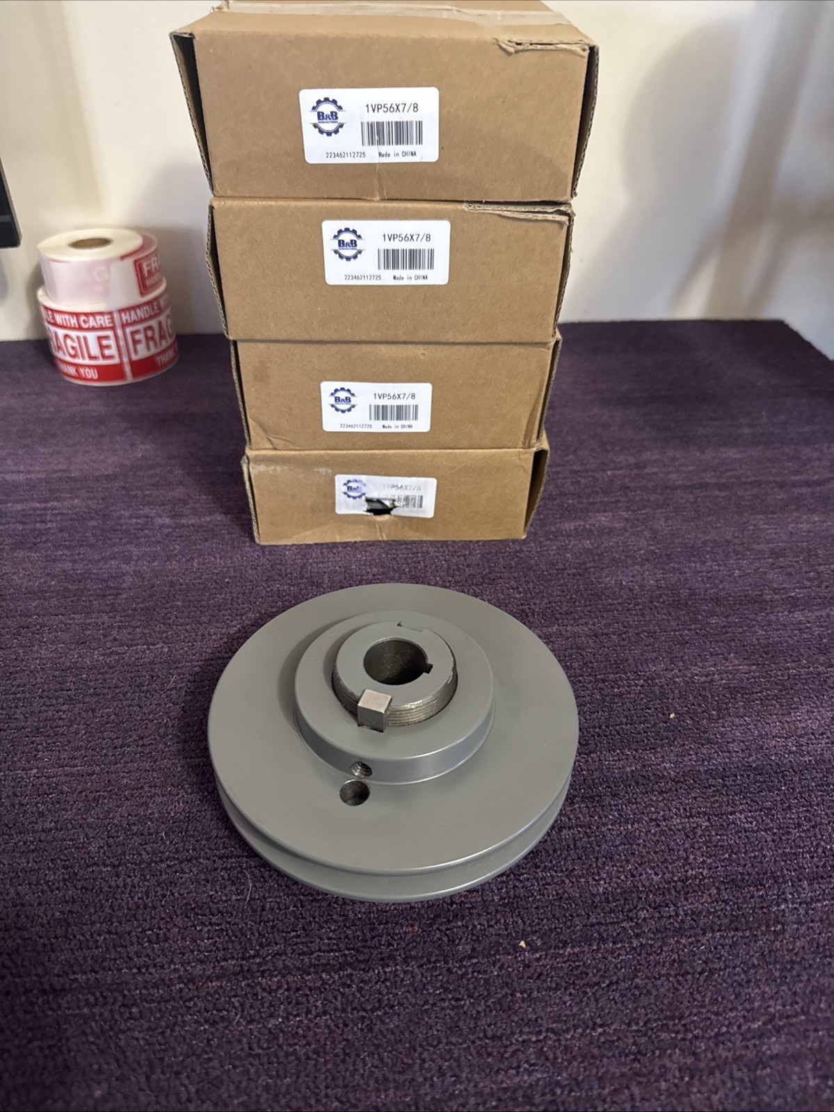 1VP56X7/8 Variable Speed Pulley / Sheave manufactured by B&B Manufacturing New