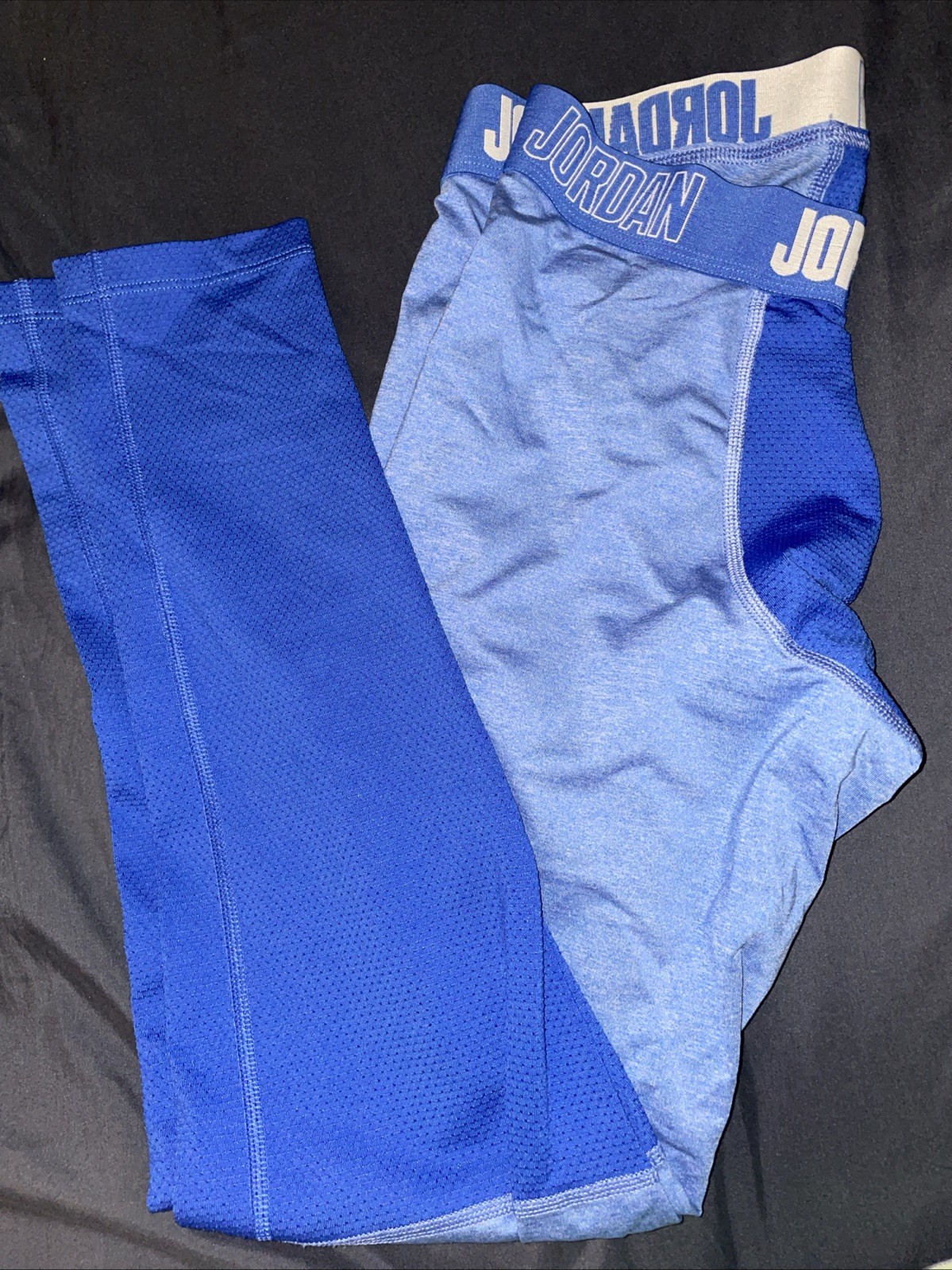 Men’s’ Blue Jordan Compression Base layer Tights Size Large