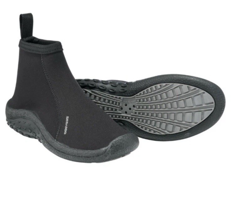 Sea-Doo 6 OEM Unisex Ultra-Durable Double-glued Neoprene Shoes, 4442612590