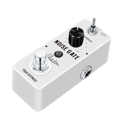 Rowin Noise Gate Pedal - Dual Mode Suppression for Pure White