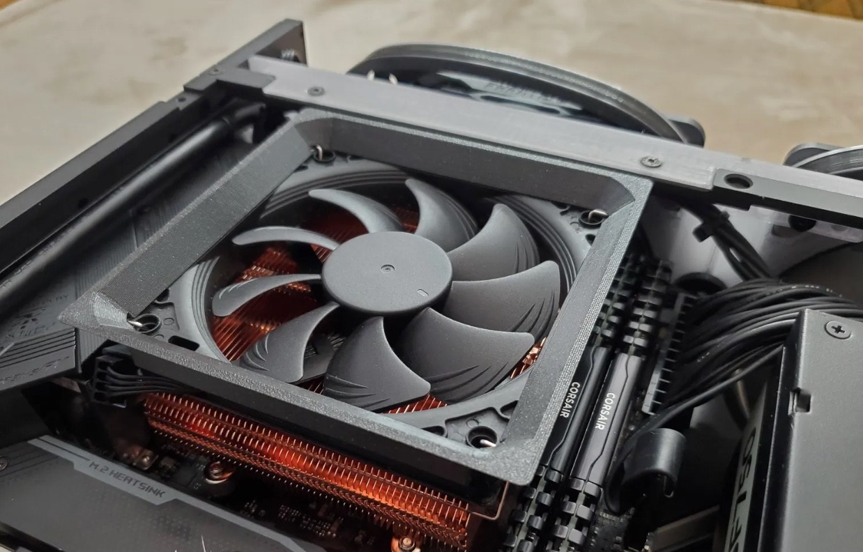 AXP90-x47 and AXP90-x53 Cooler Duct for FormD T1 Case for increase performance