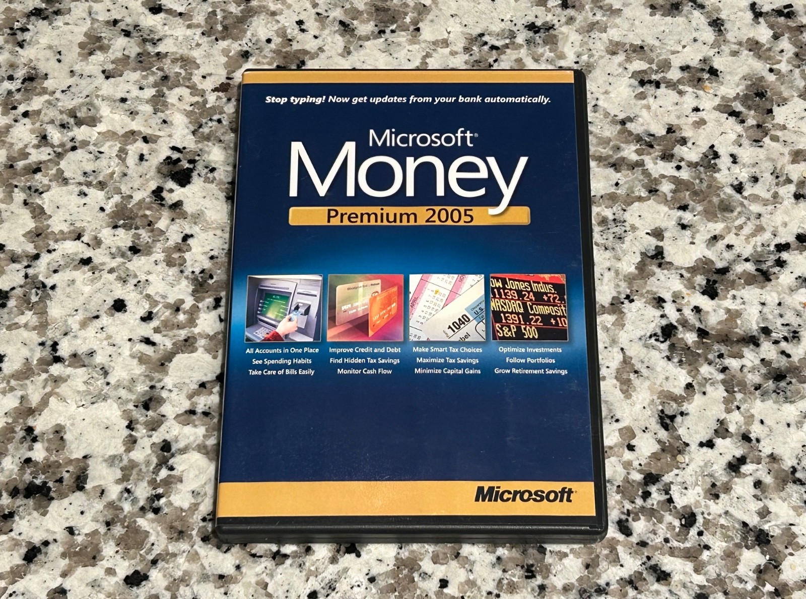 Microsoft Money 2005 Premium Personal Finance Software Windows CD