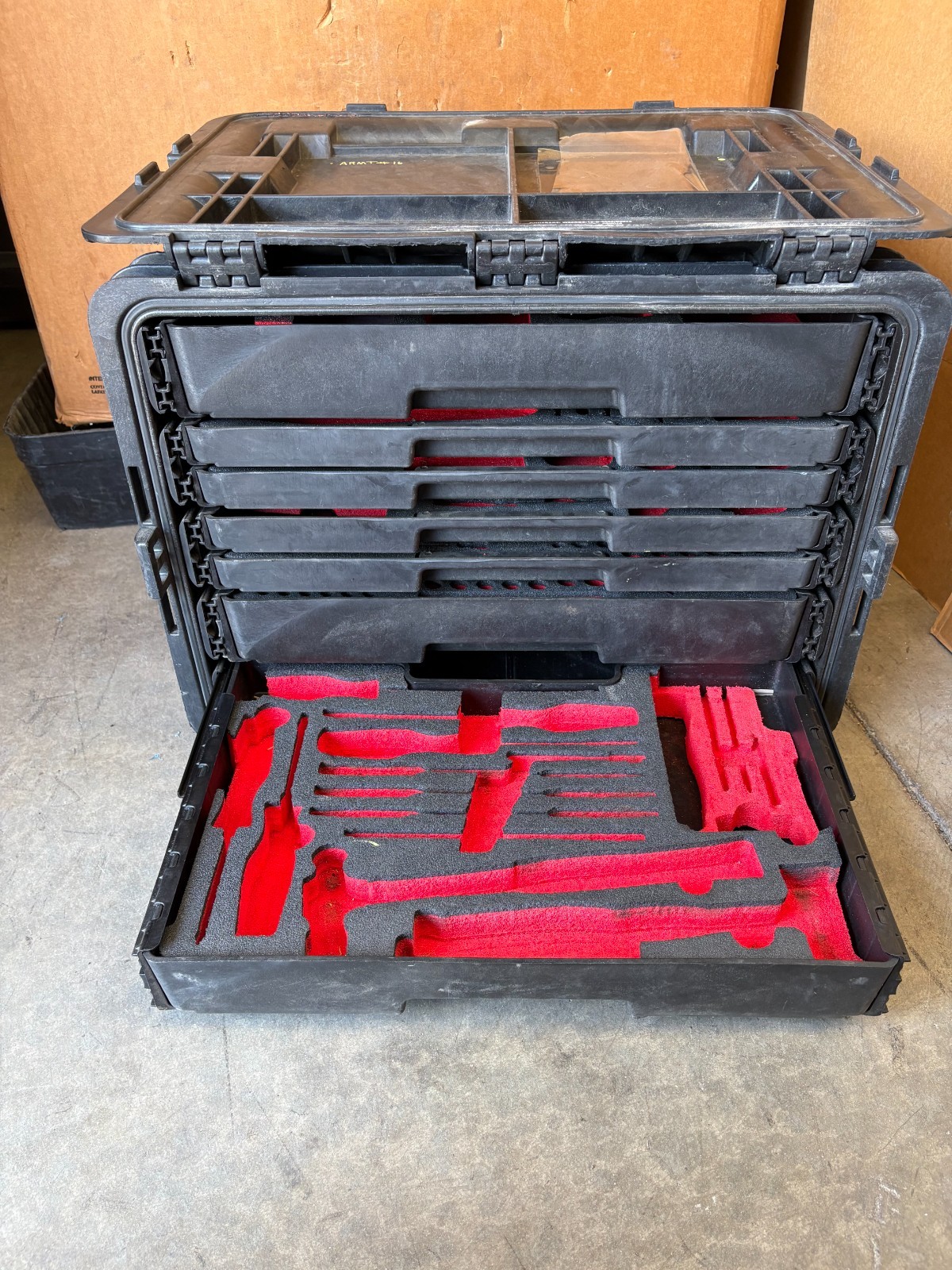 Snap-on Tools AARTK 7 Drawer All-Weather Rolling Tool Box | KMC18043
