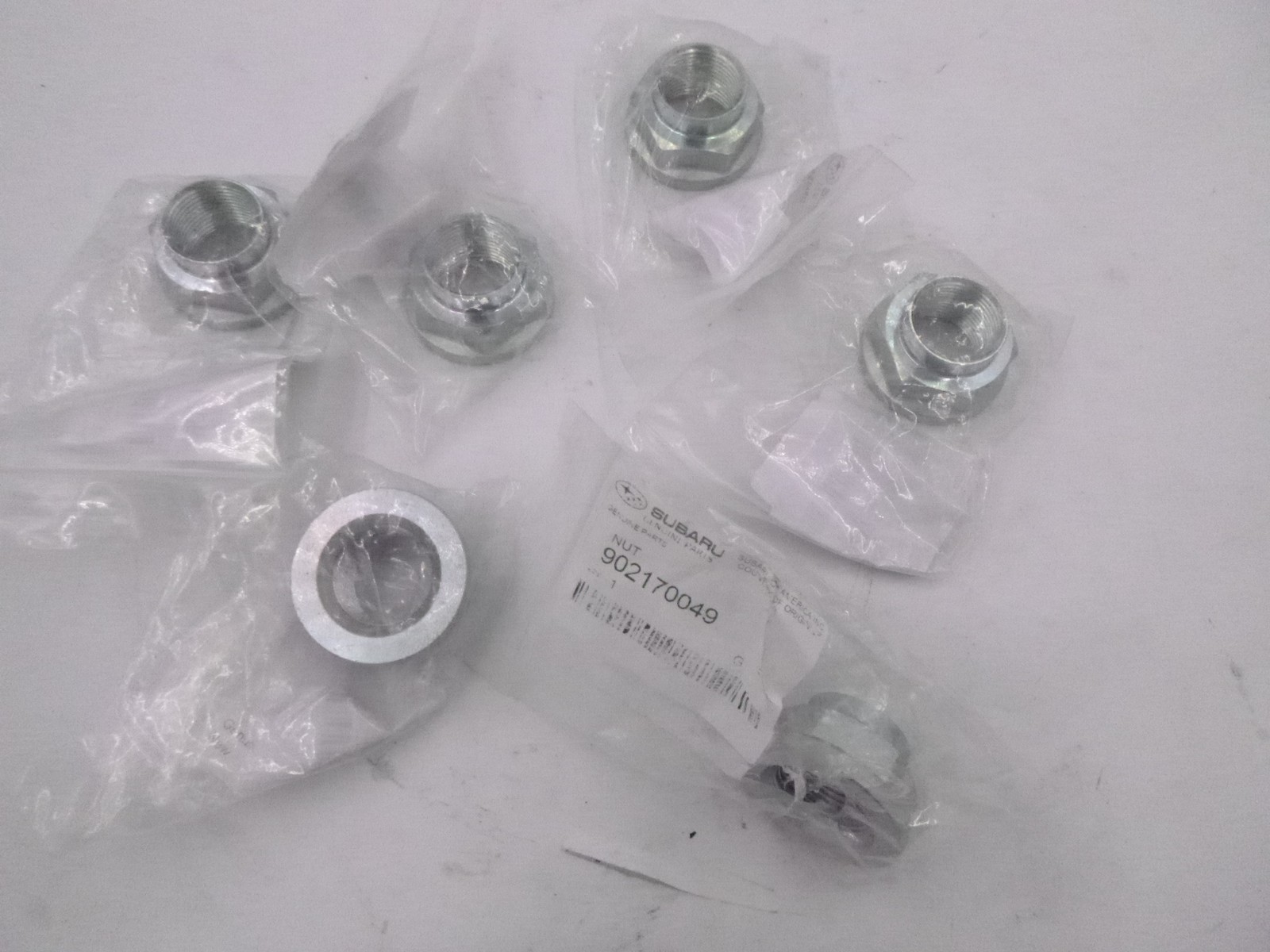 6 PACK OEM Subaru Axle Nuts 902170049 For All Subaru Models