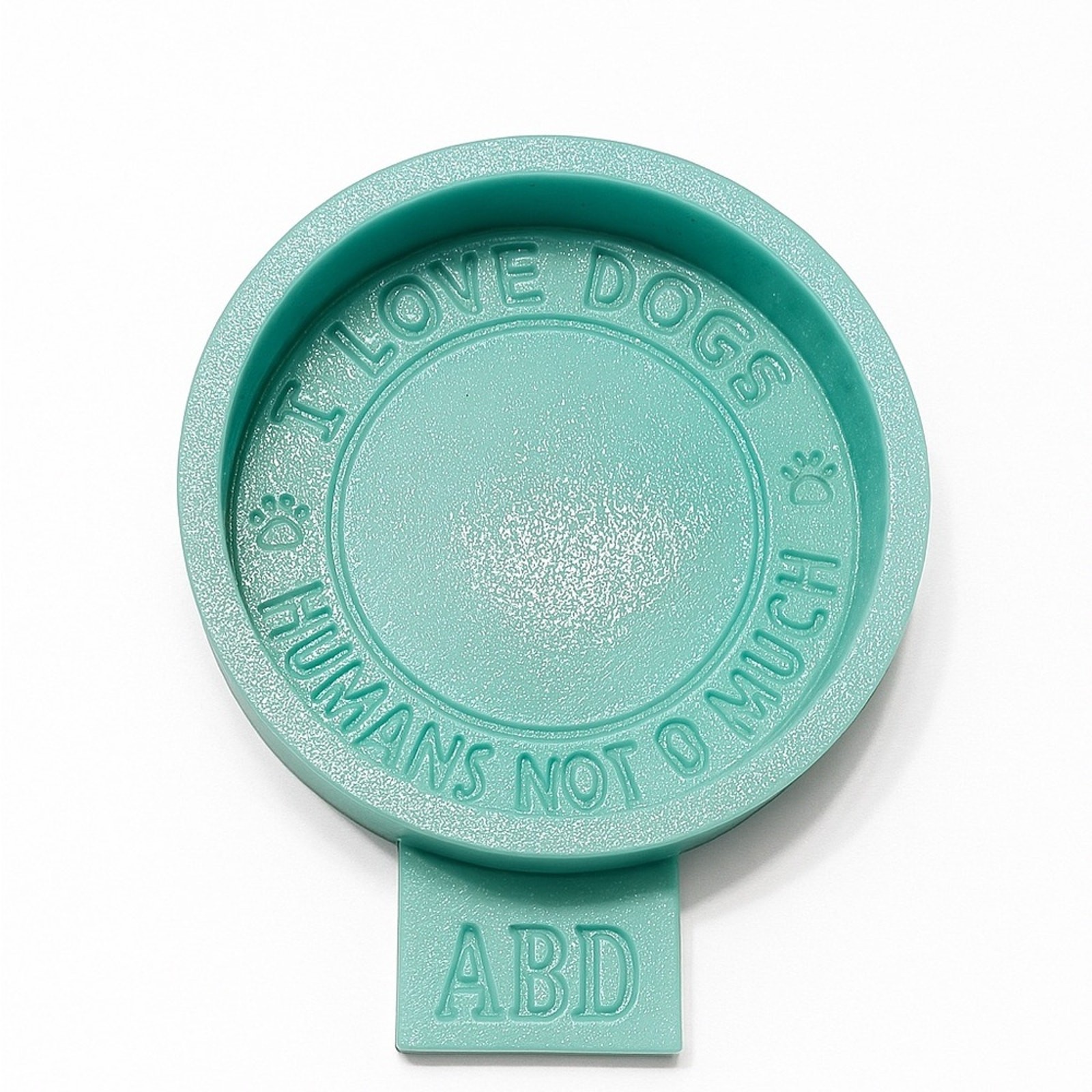 I Love Dogs, Humans Not So Much Silicone Freshie Mold – ABD Brand 🐾