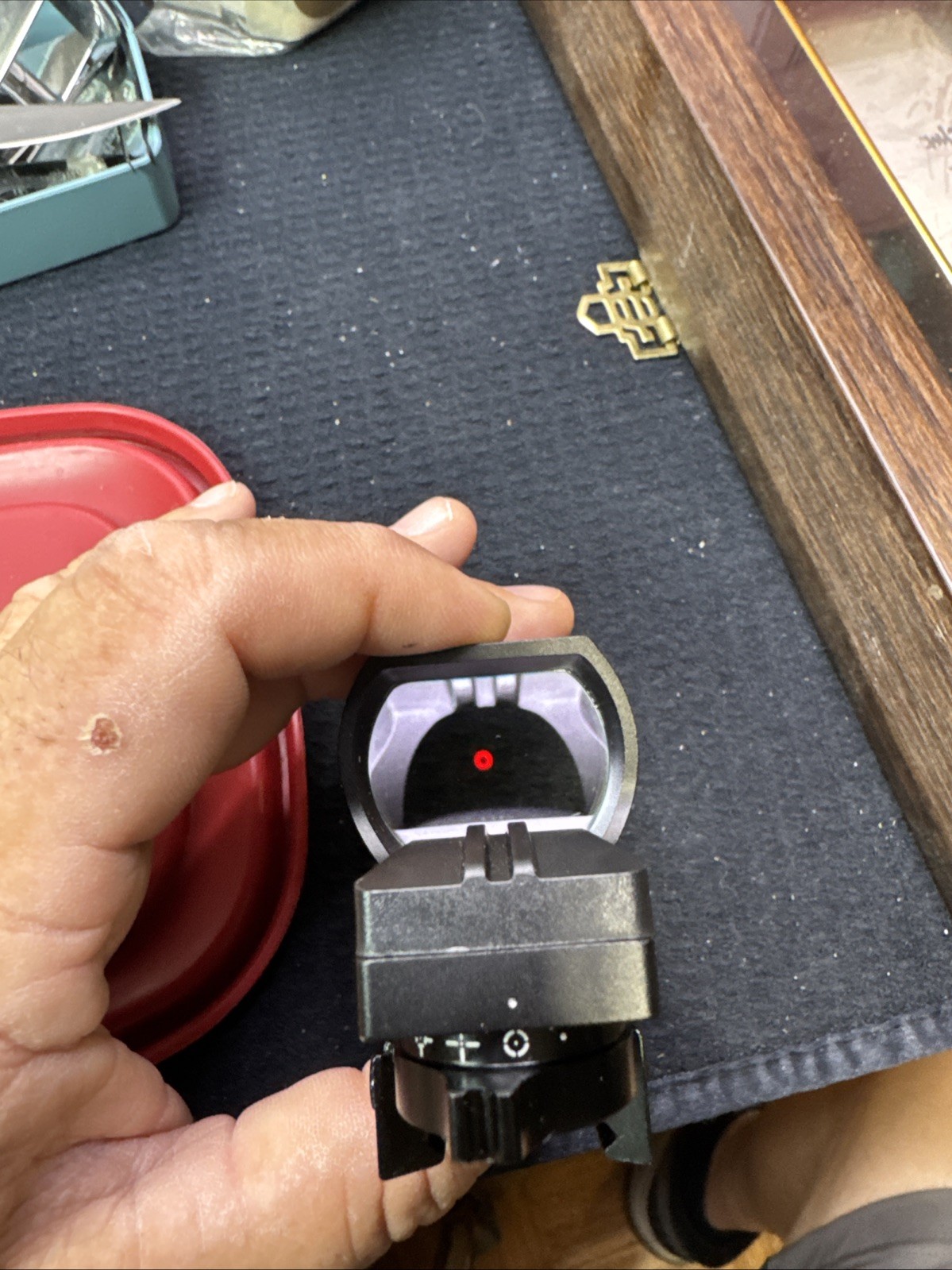 Tactical Reflex Sight w/ Button Control () Red/Green Dot