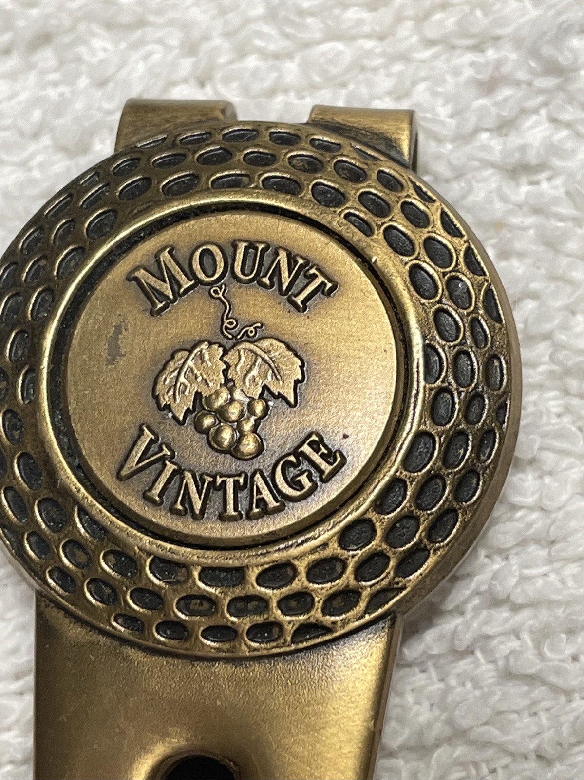 Mount Vintage Divot Tool Golf Ball Marker Money Clip