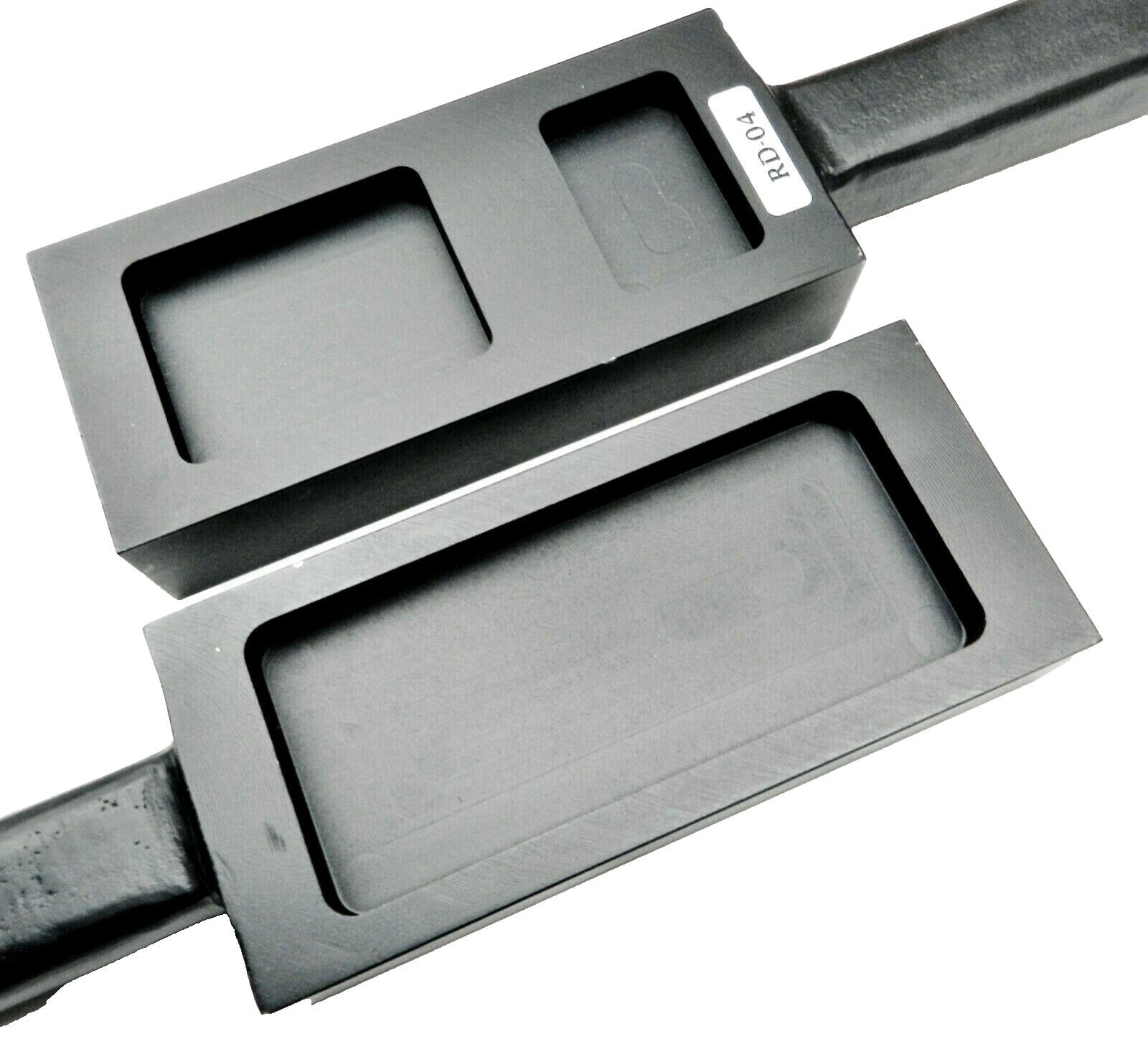 Ingot Mold Cast Iron Cavity 3 Pocket for Bars & Plates 200gr  500gr & 1000gr A-1