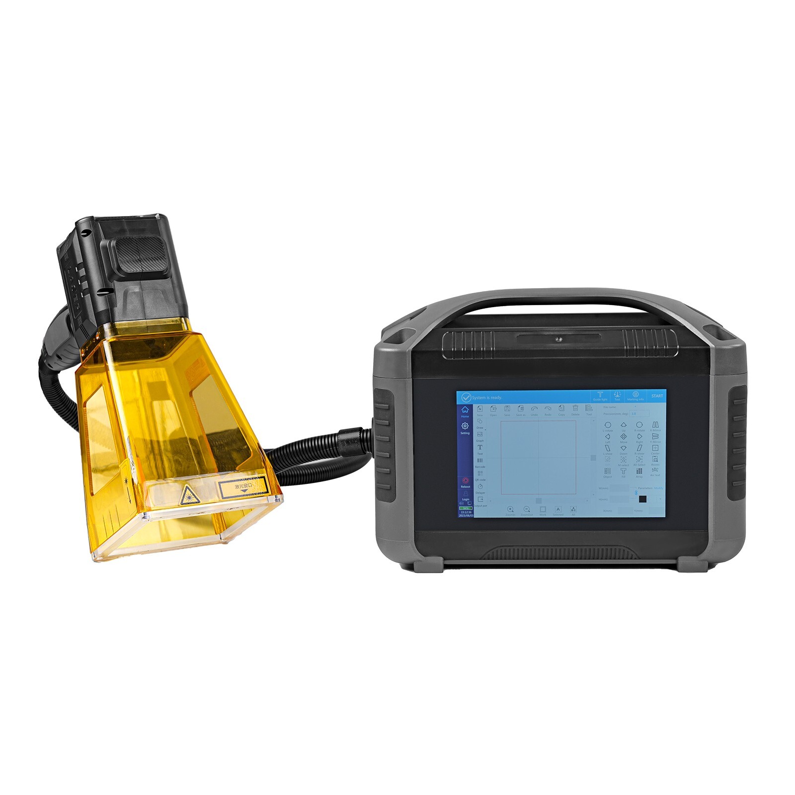 US Stock 30W Portable Handheld Laser Marker Lightweight Laser Engraving Machine