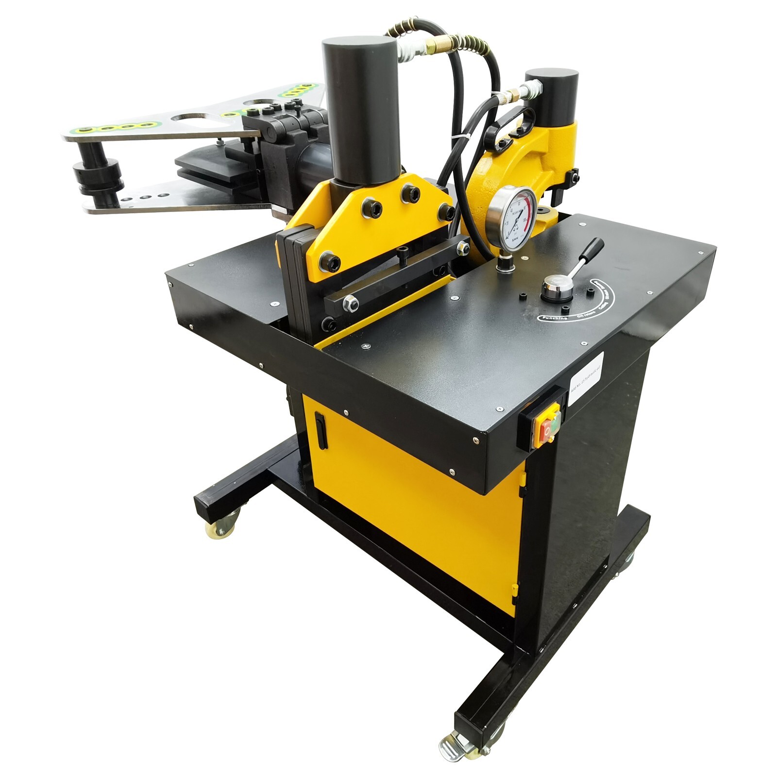 5 in 1 Bus Processing Machine Multi-functional Puncher Cutting Punching Bending