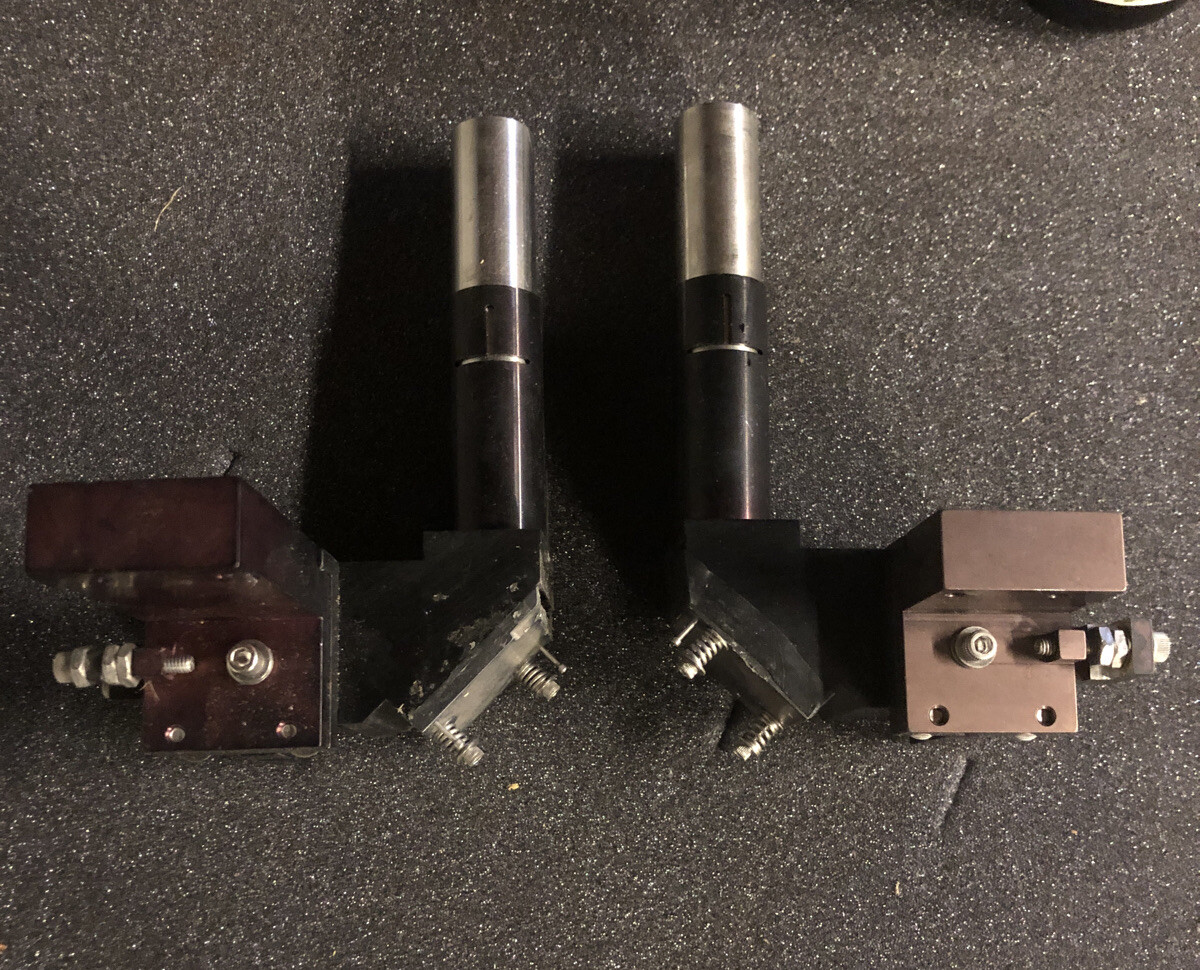 Microscope Objective Hardware Mounting Brackets Attachment Staging Lab Equipment