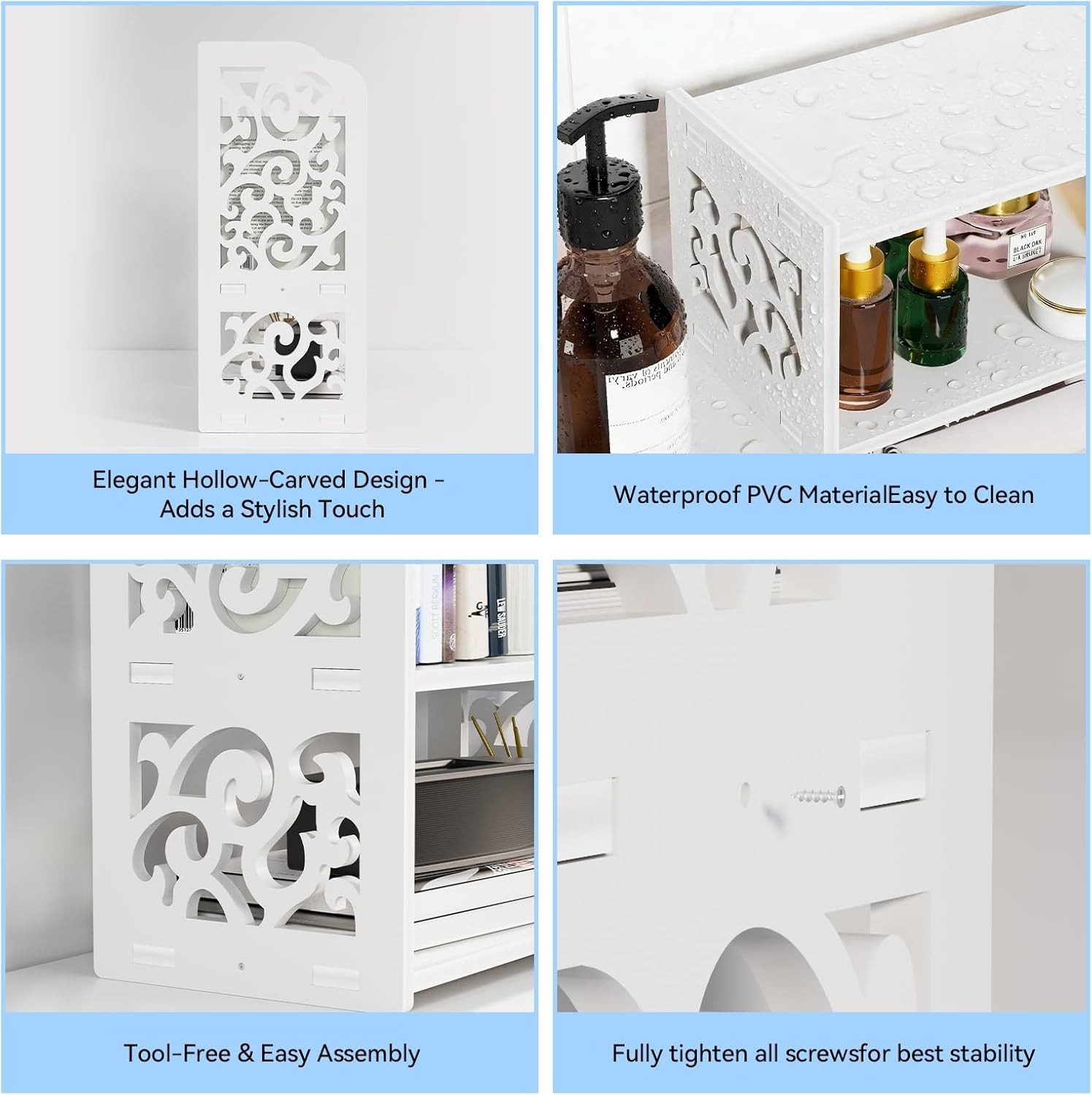 Adjustable Desktop Shelf - Space-Saving Tabletop Organizer