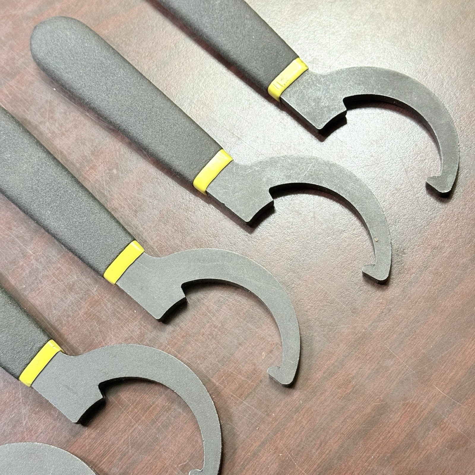 (5) 13mm Hook Spanner Machine Wrenches