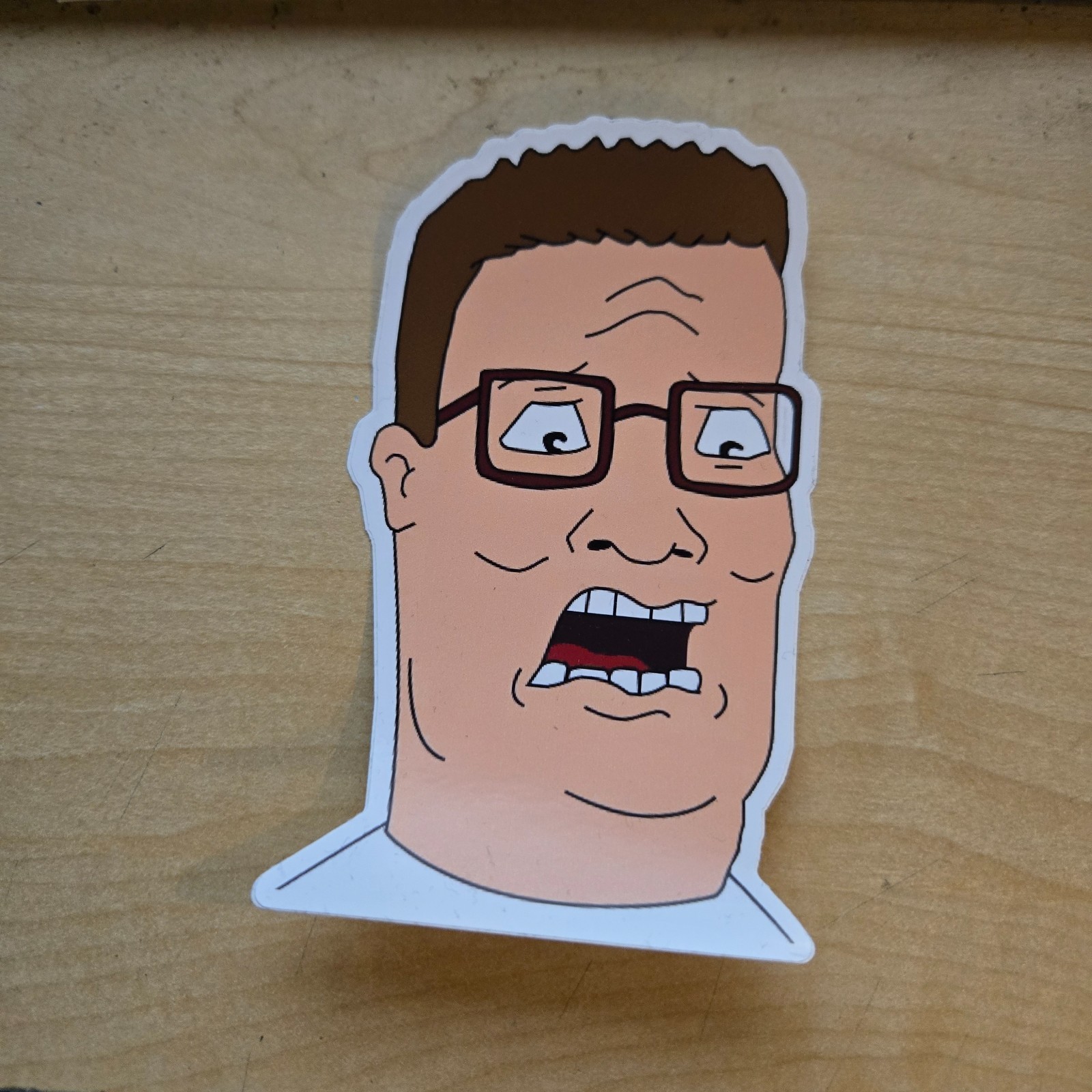 HANK HILL STICKER KING OF THE HILL
