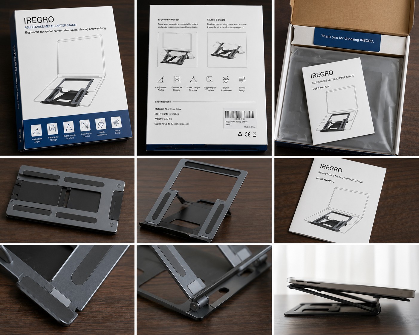 laptop stand adjustable
