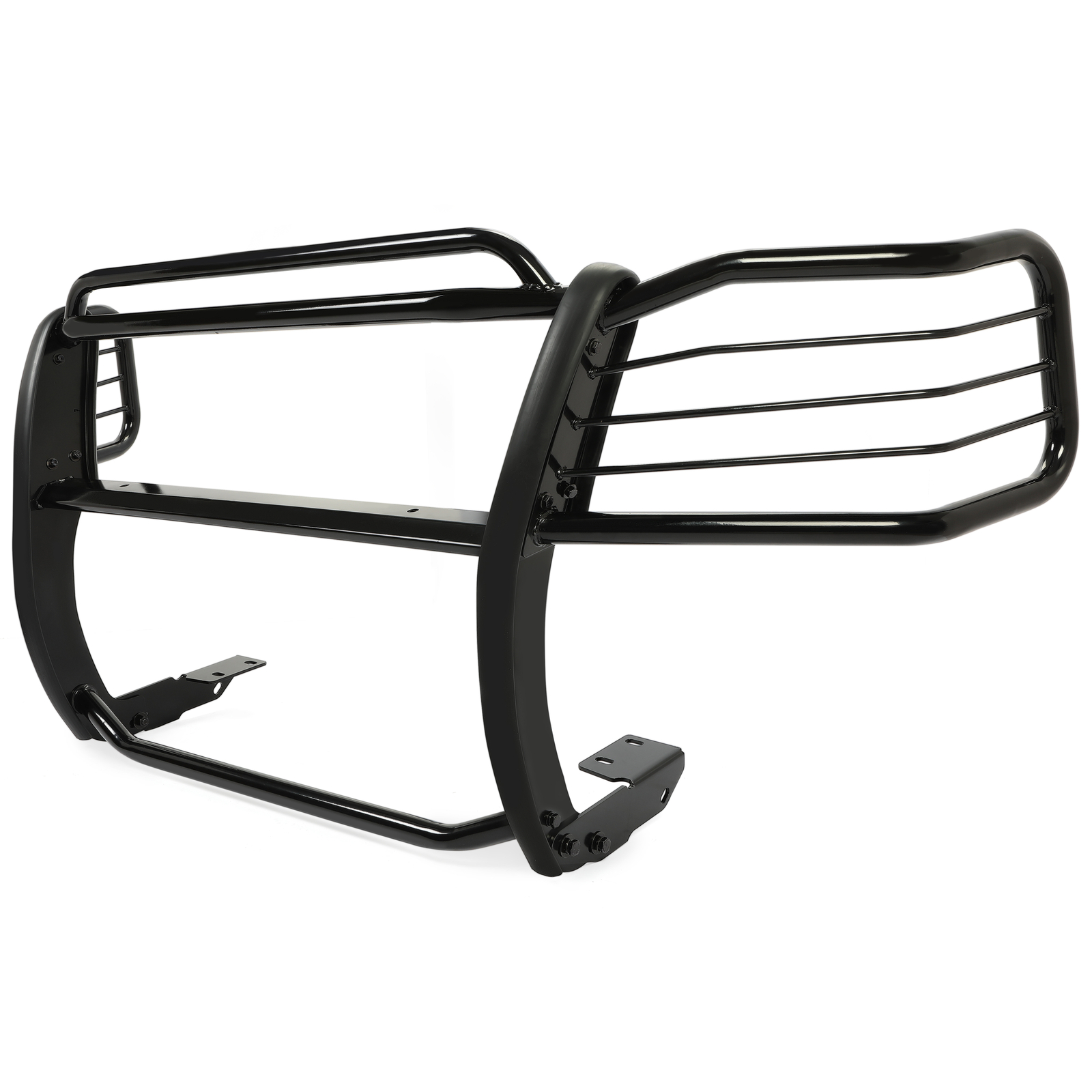 Fits 2003-2017 Ford Expedition Grill Guard Brush Front Bumper Bar Black Push