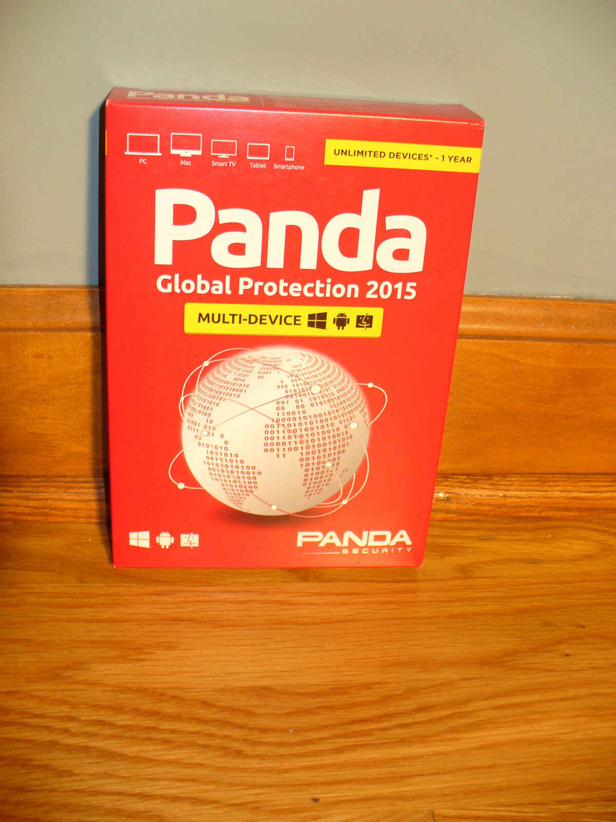 Panda Global Protection  -  UNLIMITED DEVICES / 1 Year  -  CD in Box - US Seller