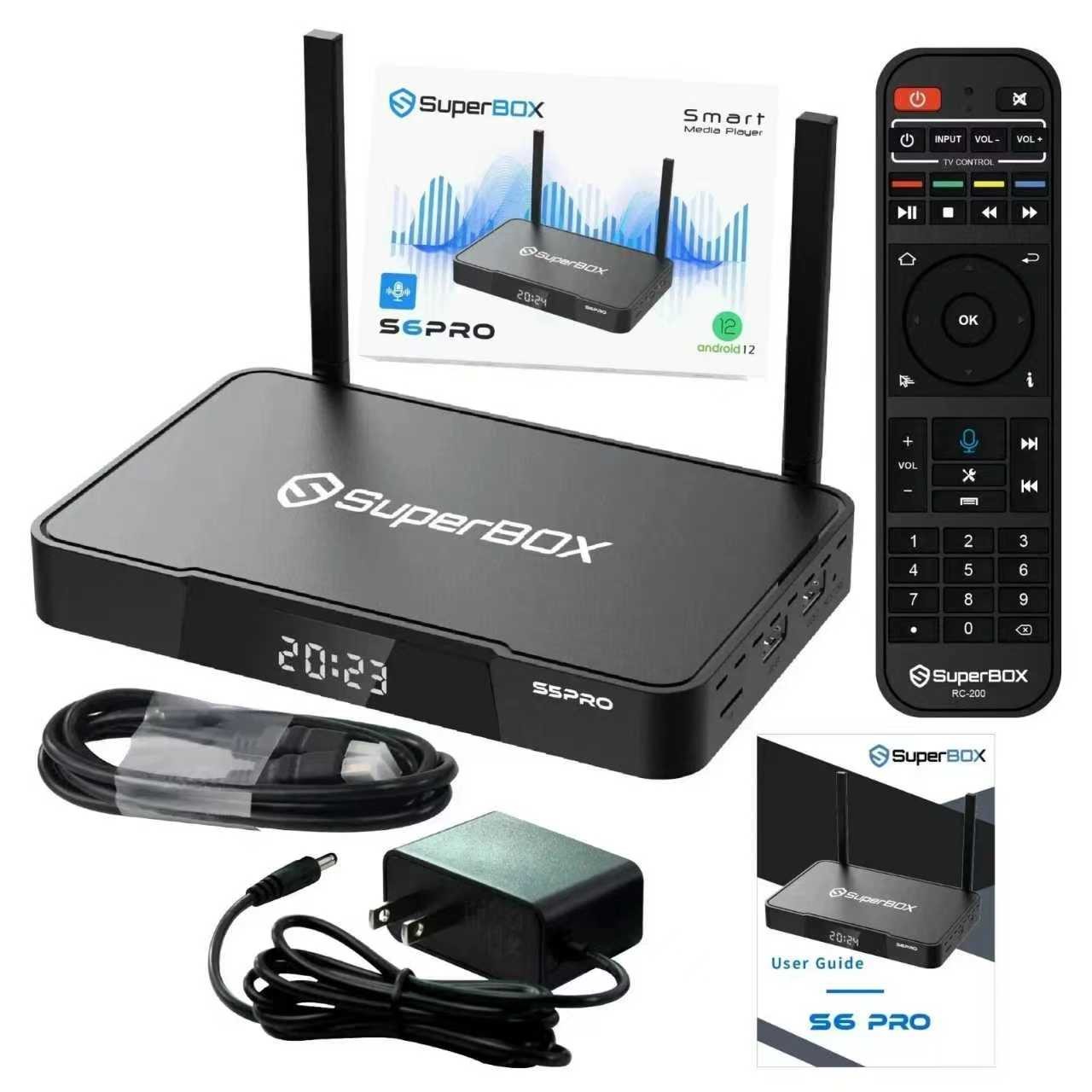 SuperBox S6 Pro TV BOX - Authorized Distributor - 100% True Price