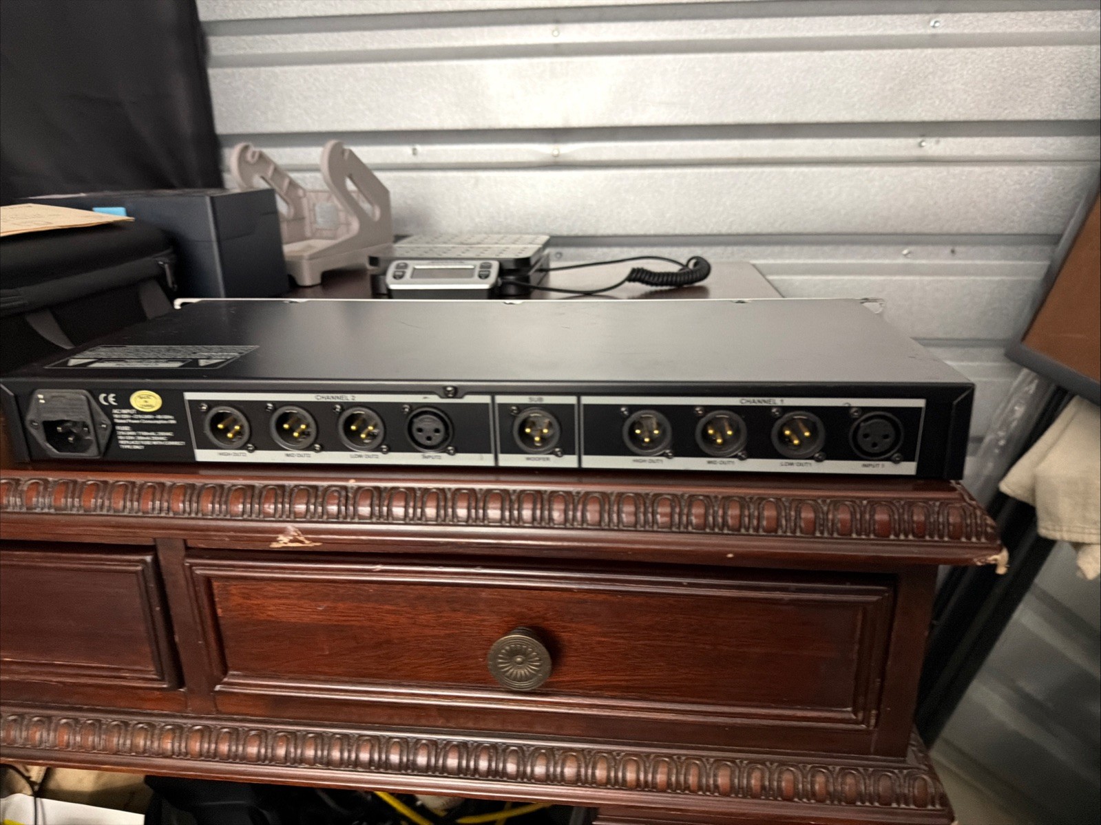 Pyle Pro PPCX3 3-Way Active Stereo Crossover with Subwoofer Output