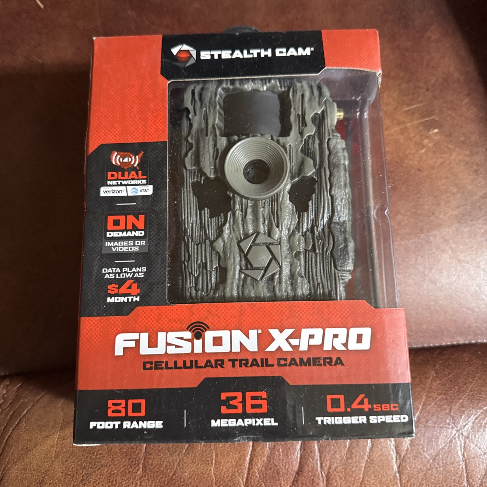 Stealth Cam STC-FXWT-W Cellular Trail Cameras Fusion X-Pro 80 Foot Range  36MP