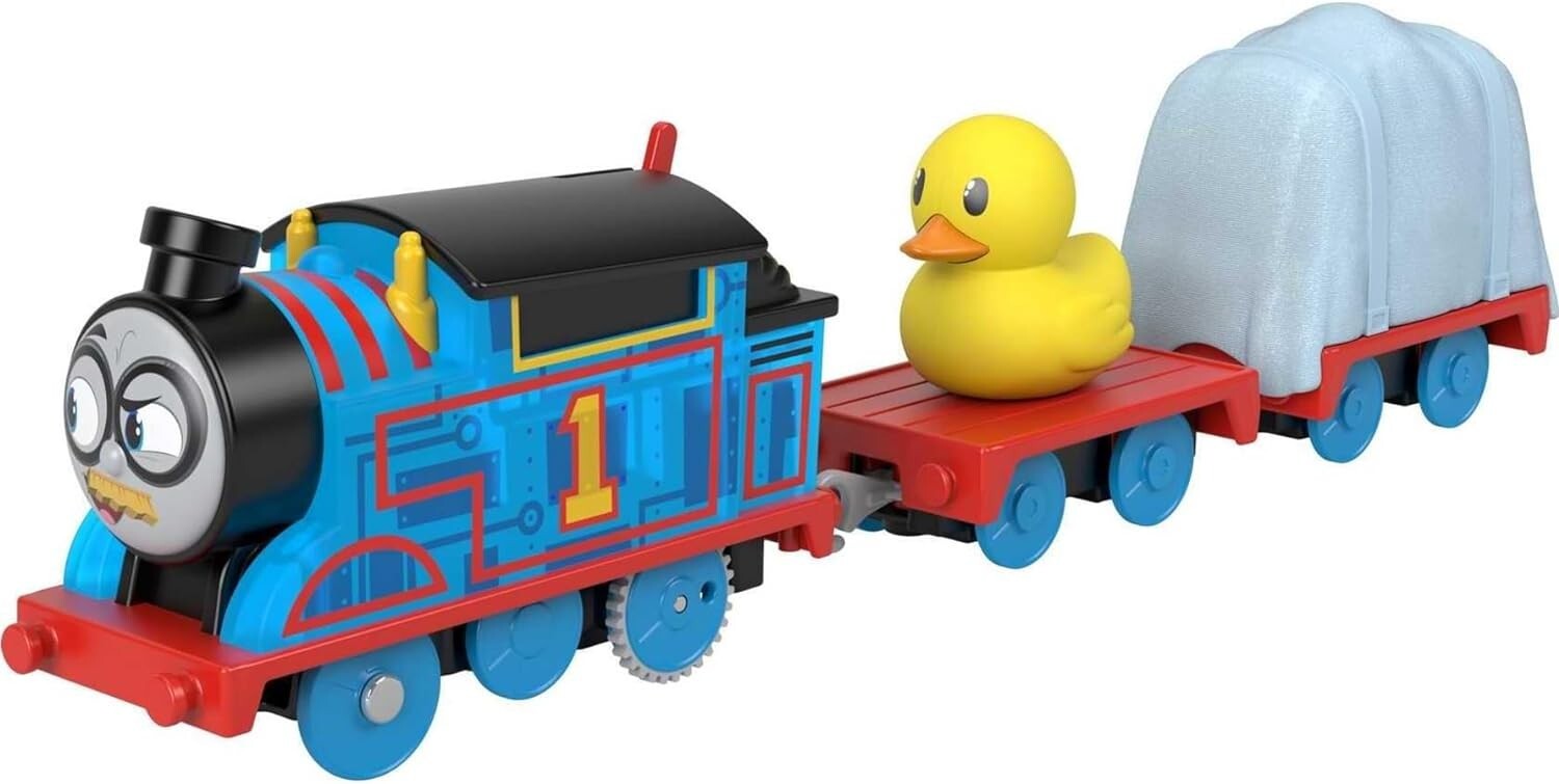 Fisher-Price Thomas & Friends TrackMaster Secret Agent Thomas Motorized Train j3