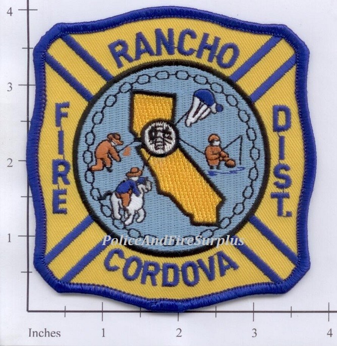 California - Rancho Cordova CA Fire Dept Patch