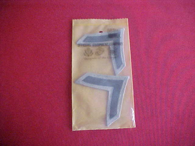 NEW US Marine Corps - Private First Class Chevrons E-2 for FEMALE Khaki  PFC