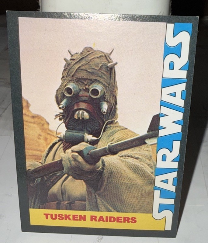 1977 Star Wars Wonder Bread #11 Tusken Raiders
