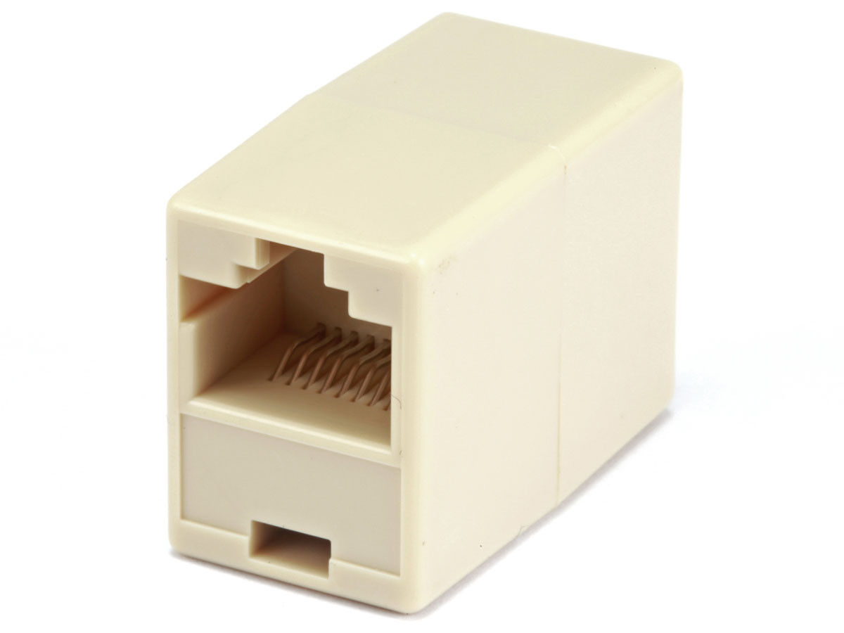 New Cat5e CAT5 RJ45 Inline Ethernet Network Patch Cable Coupler, 8P8C Straight