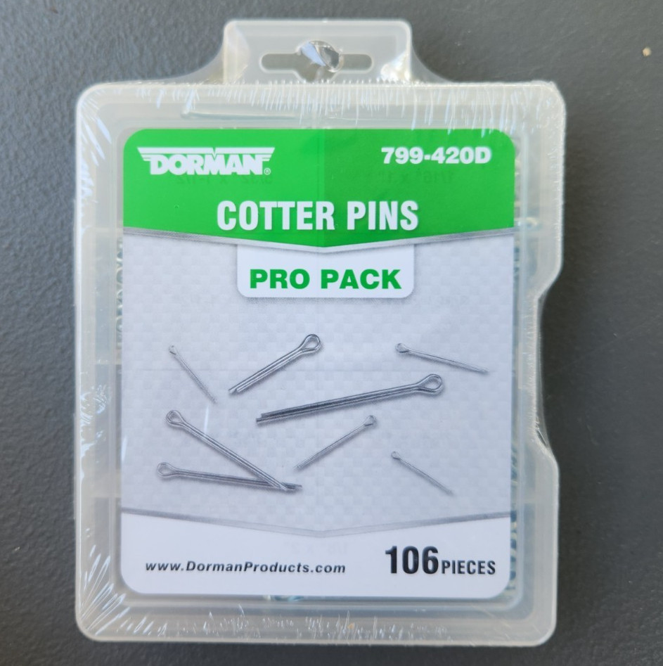 Dorman Cotter Pin - 799-420D, 106 Pcs