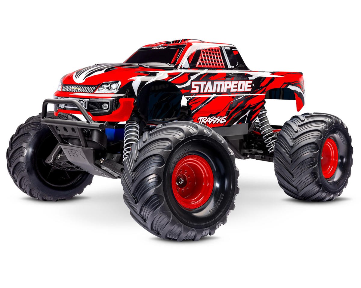 Traxxas Stampede HD 1/10 RTR 2WD Electric Monster Truck (Red) [TRA36254-8-REDX]