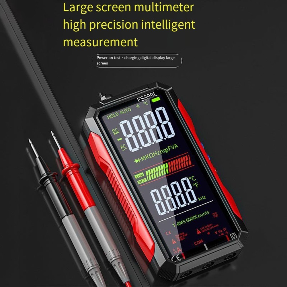 FS899L 6000 Counts Smart Multimeter Rechargeable Built in 200mAh