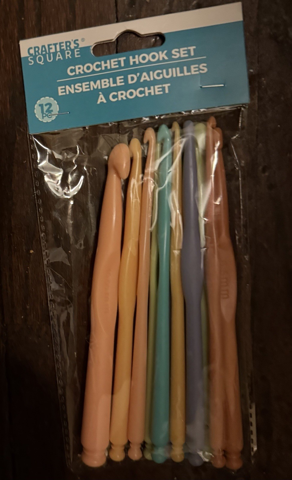 12 Piece Crochet Hook Set
